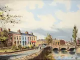 Colin Gibson, THE DODDER RIVER, BALLSBRIDGE, DUBLIN
