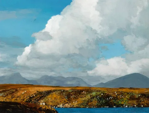 Peter Fitzgerald, WEST OF IRELAND SCENE, 1998, oil on canvas