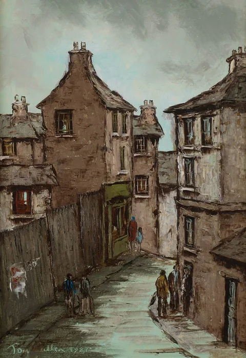 Tom Cullen, ST. ANNE'S HILL and NEAR CHRISTCHURCH, 1987 (A PAIR), oil on canvas; (2)