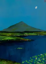 David Gordon Hughes, LAKE SCENE, WEST OF IRELAND