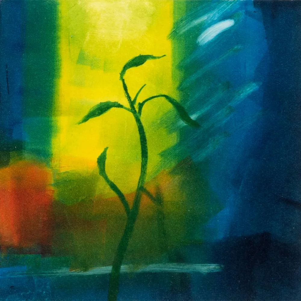 PLANT by Stephen Lawlor, lithograph, sold Oct 2021