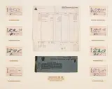 Francis Bacon, BANK STATEMENT, CHEQUE BOOK/STUBBS