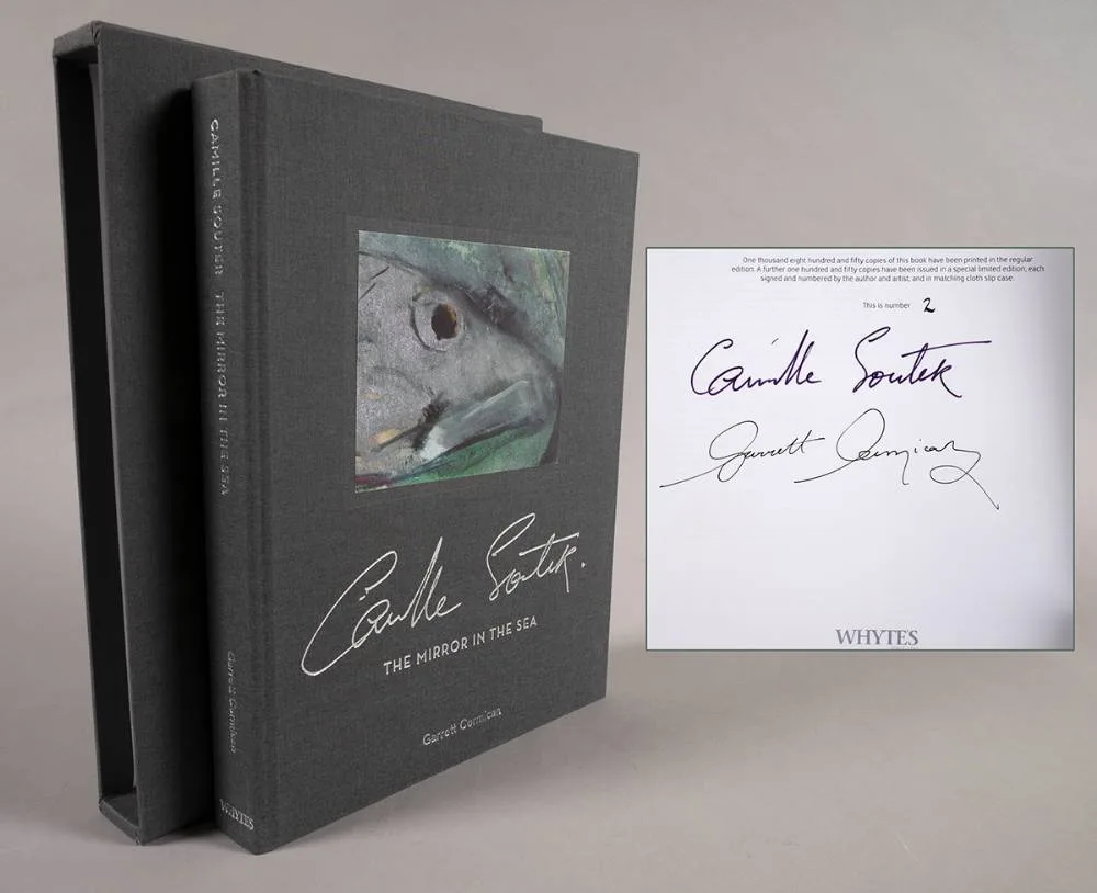 Camille Souter, CAMILLE SOUTER: THE MIRROR IN THE SEA by GARRETT CORMICAN, special limited edition book; (no. 113 from a of 150)