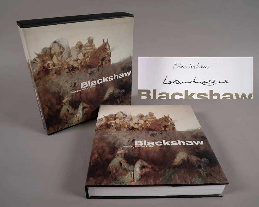EAMONN MALLIE (Ed.), BLACKSHAW by Basil Blackshaw, limited edition book; (no. 182 from an edition of 1,000), sold Oct 2021