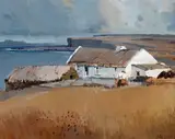 Cecil Maguire, COTTAGE ON ARRANMORE, COUNTY DONEGAL