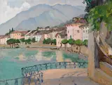Letitia Marion Hamilton, LAKE ORTA, ITALY