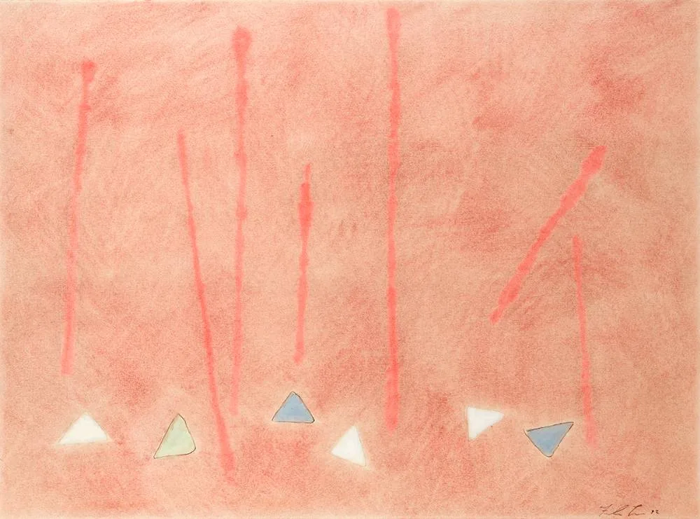 UNTITLED by Felim Egan, 1992, watercolour, sold Sep 2021
