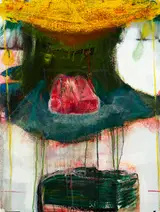 Brian Maguire, ANOTHER DAY IN NEW YORK (A POUND OF FLESH)