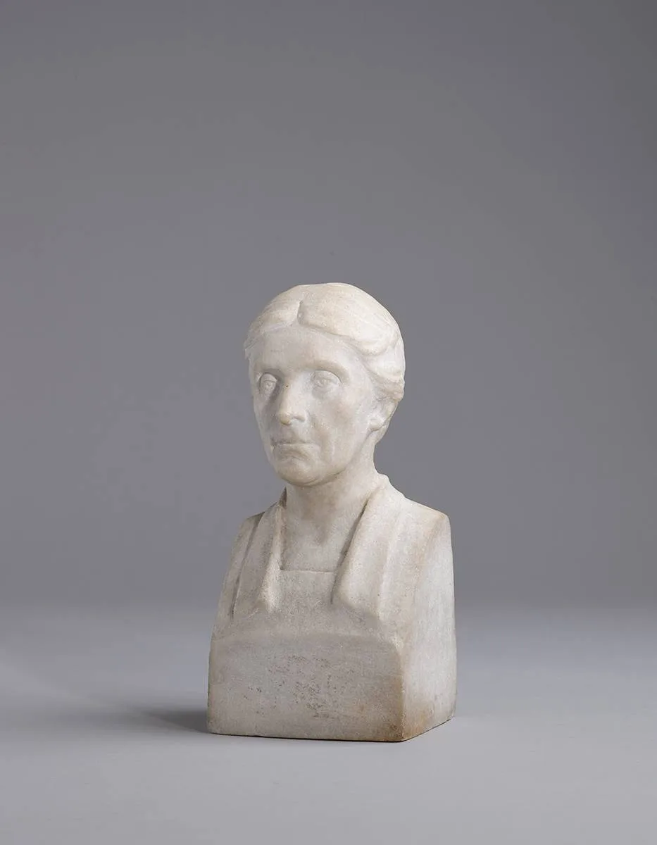 Albert G. Power, HEAD OF CONSTANCE GORE BOOTH, COUNTESS MARKIEVIC (1868 - 1927), marble
