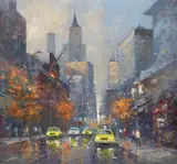 Colin Gibson, AUTUMN LIGHT, NEW YORK