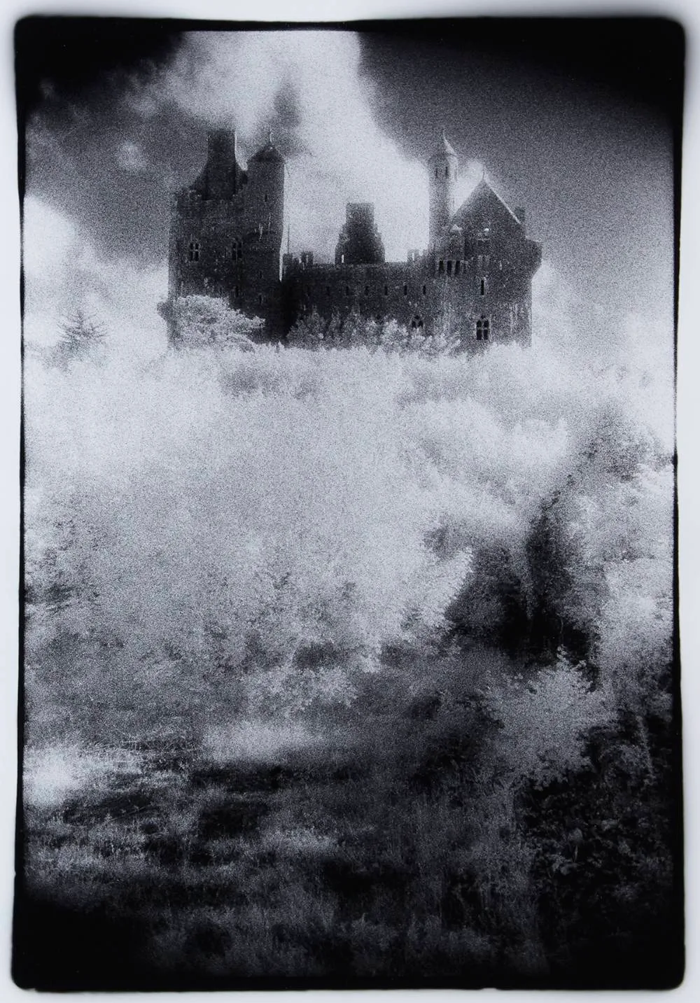 DROMORE CASTLE, COUNTY LIMERICK by Simon Marsden, toned silver print, offered Jun 2021