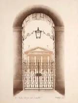 Robert Ballagh, VIEW OF THE EXAMINATION HALL, TRINITY COLLEGE