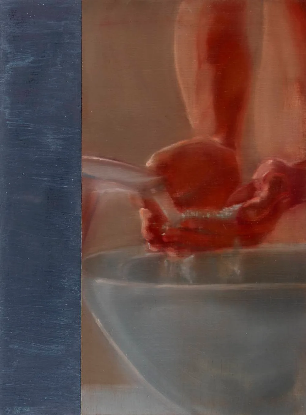 Katy Simpson, STAIN, 2007, oil on panel