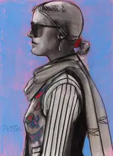 George Potter, GIRL WITH WAISTCOAT