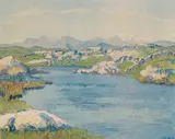 Letitia Marion Hamilton, LAKE SCENE, WEST OF IRELAND