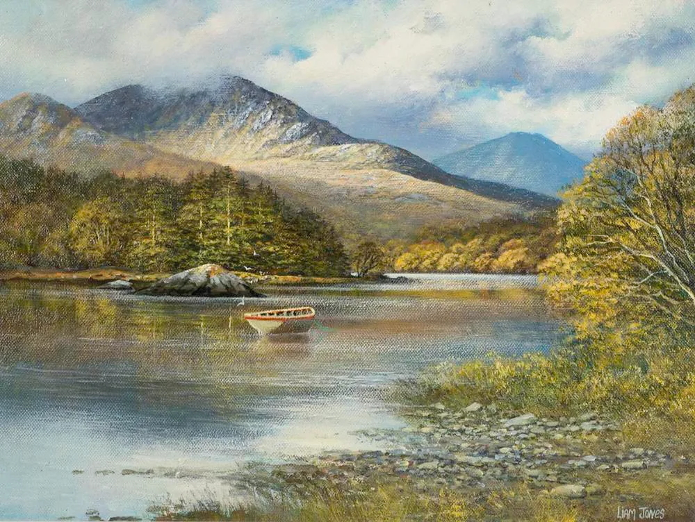 DERREEN, COUNTY KERRY by Liam Jones, oil on canvas, offered Jun 2021