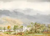 Frank Egginton, LAKE SCENE WITH CATTLE