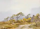 Robert Egginton, OLD COTTAGE NEAR GLENVEAGH, COUNTY DONEGAL