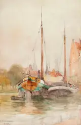 William Bingham McGuinness, DUTCH BARGES