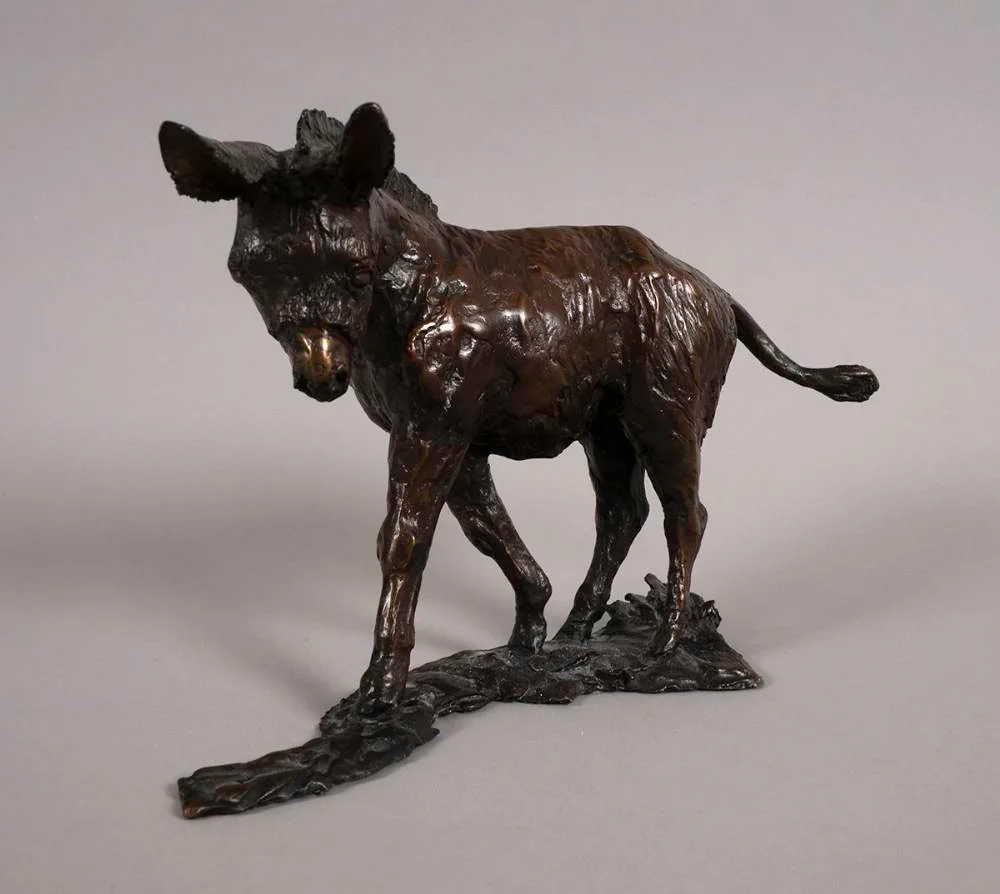 DONKEY by Zita Hartigan, bronze; (from an edition of 9), sold Jun 2021