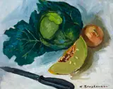 Nuala Stephenson, STILL LIFE WITH CABBAGE