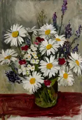 Nuala Stephenson, WHITE FLOWER ARRANGEMENT