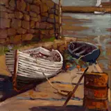 Alex McKenna, BY THE OLD COAL YARD WALL, BALBRIGGAN, COUNTY DUBLIN