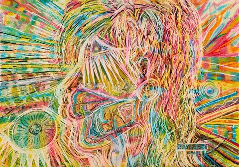 Frank O'Keefe, WONDERLAND, pastel