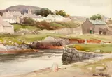 ROUNDSTONE FROM MONASTERY PIER, COUNTY GALWAY, Whyte's 2021