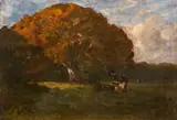 Nathaniel Hone, THE OAK TREE IN THE PARK (MALAHIDE)