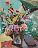 Frances J. Kelly, FLOWER PIECE