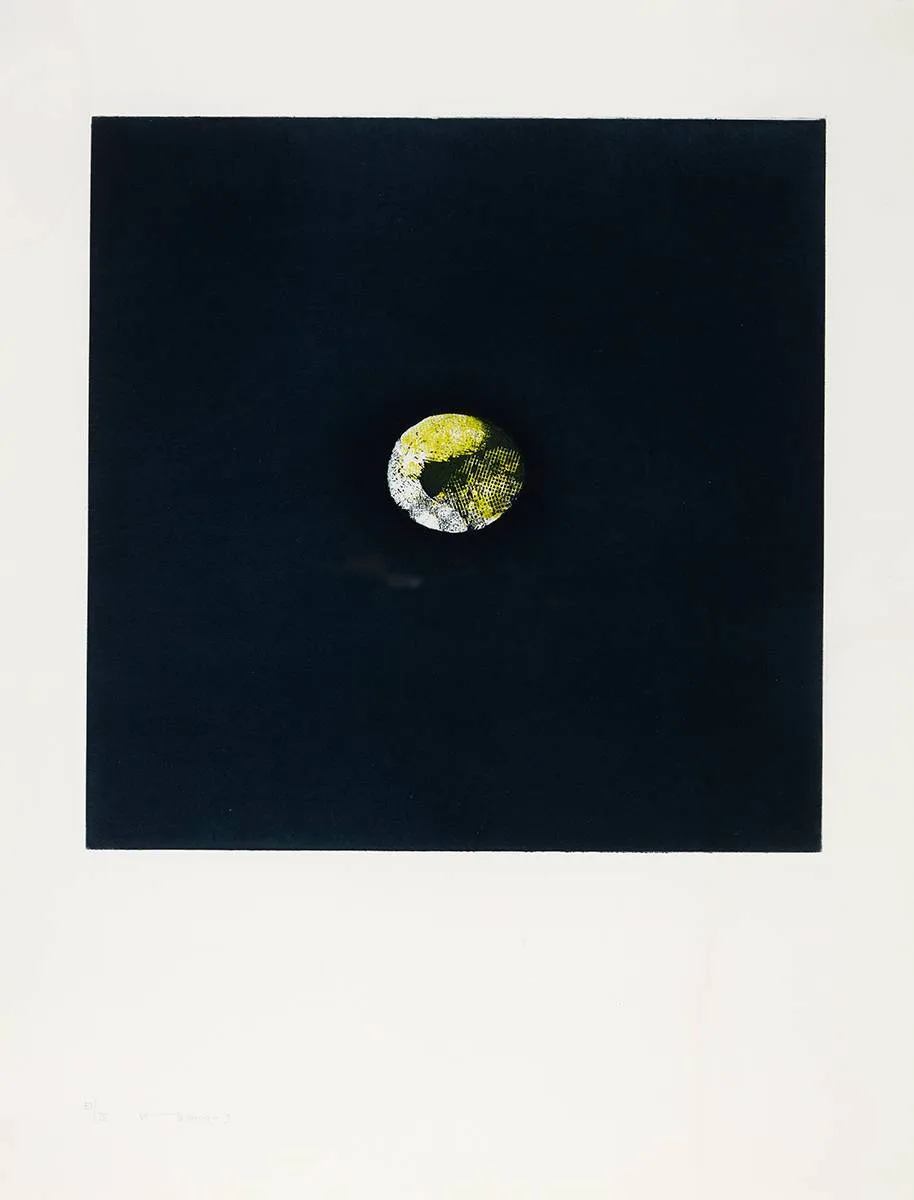 LEMON by Louis le Brocquy, 1974, aquatint; (no. 7 from an edition of 75), sold May 2021