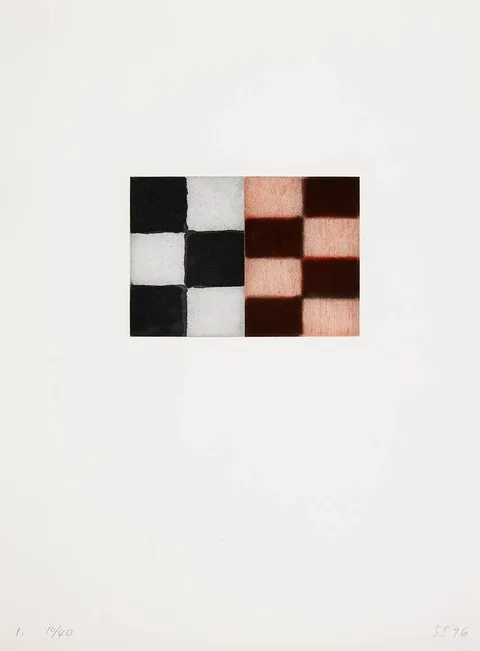 FIVE UNIONS, 1996 (COMPLETE SET OF FIVE DIPTYCHS) by Sean Scully, etchings with aquatint: (each no. 10 from an edition of 40), sold May 2021