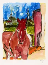 Bob Dylan, HORSE [DRAWN BLANK SERIES]