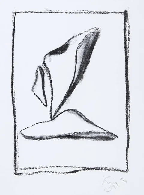 David Bowie, SAUCER II, 1996, lithograph on Arches paper; (no. 103 from an edition of 175)