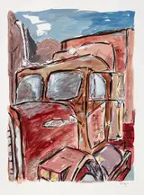 Bob Dylan, TRUCK [THE DRAWN BLANK SERIES]