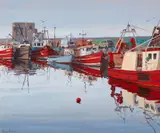 Tom Roche, TRAWLERS, COAL HARBOUR, DÚN LAOGHAIRE, COUNTY DUBLIN