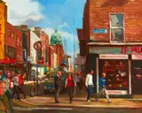Oisin Roche, CORNER OF HENRY STREET AND CAPEL STREET, DUBLIN