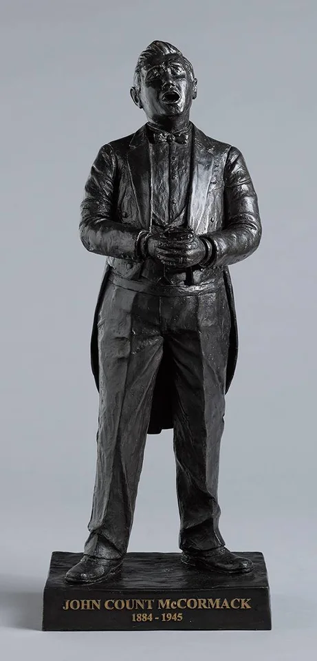 Elizabeth O'Kane, JOHN COUNT MCCORMACK, 2008, bronze; (no. 3 from an edition of 5)