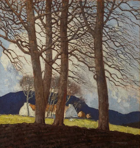 Paul Henry, SPRING IN WICKLOW, c. 1926-8, oil on canvas