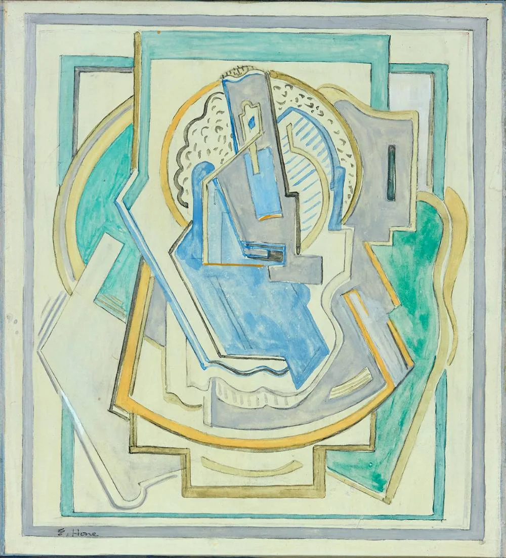 Evie Hone, COMPOSITION, pencil and gouache