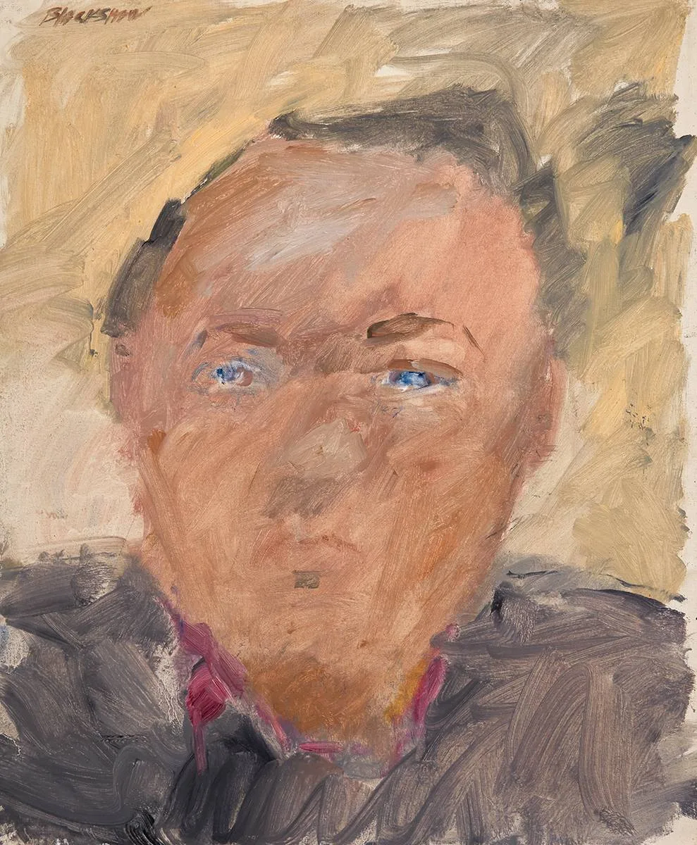 Basil Blackshaw, GEORGE, 1990, oil on canvas