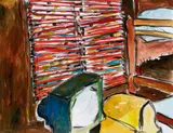 Bob Dylan, LAKESIDE CABIN, 2008 [DRAWN BLANK SERIES]
