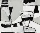 Padraig Macmiadhachain, STRONG WIND IN THE HARBOUR, 1999 and MOORING LINES IN HARBOUR, ST IVES (A PAIR)