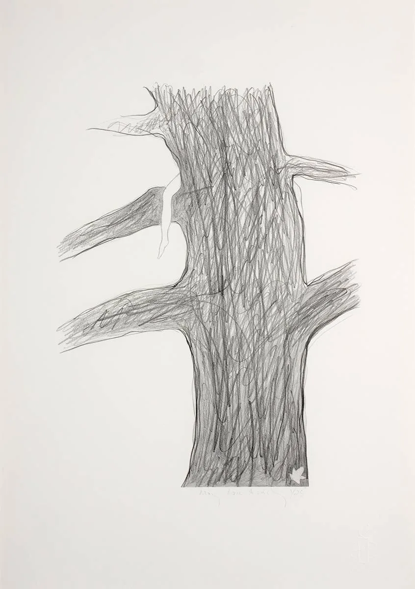 GRACE IN A TREE by Mary Rose Binchy, print; (no. 1 from an edition of 25), sold Mar 2021