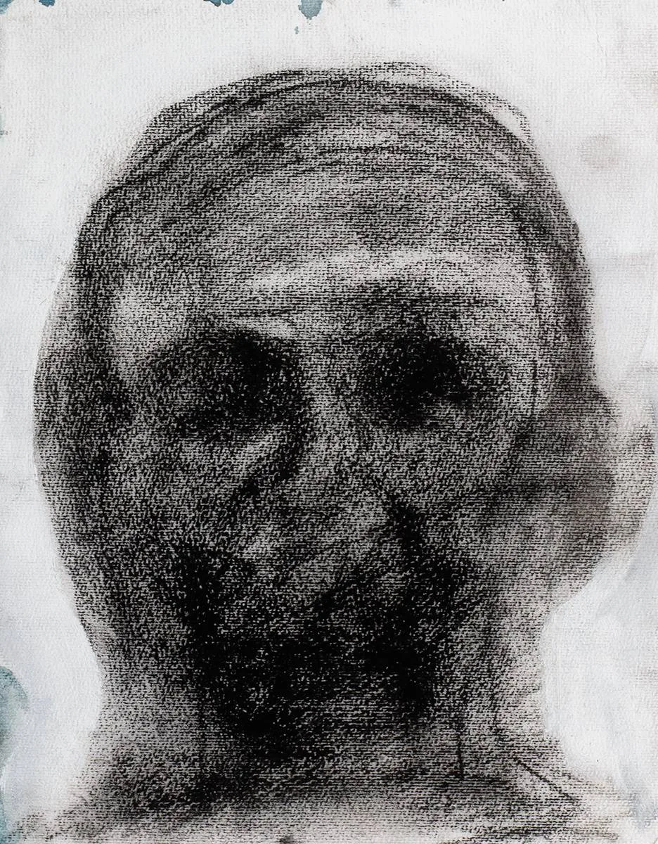 Brian Maguire, MY FRIEND E, print; (no. 1 from an edition of 25)