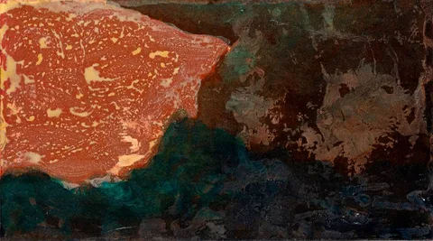 Michael Mulcahy, GOLDEN SEA, 2003, oil on board