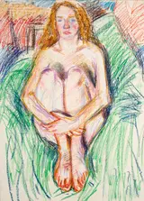 Michael O'Dea, SEATED NUDE