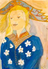 Piet Sluis, BLUE DRESS