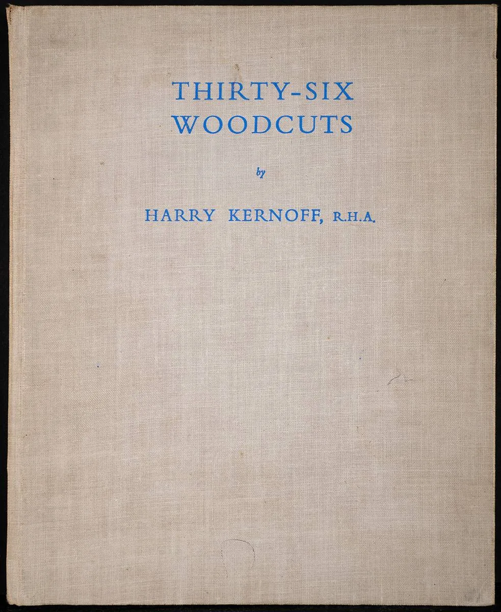 THIRTY-SIX WOODCUTS by Harry Kernoff, 1951, limited edition book; (no. 22 from an edition of 400), sold Mar 2021
